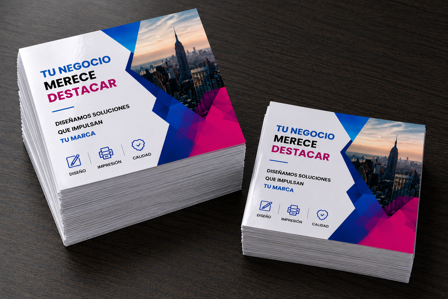 Flyers acabado Glossy