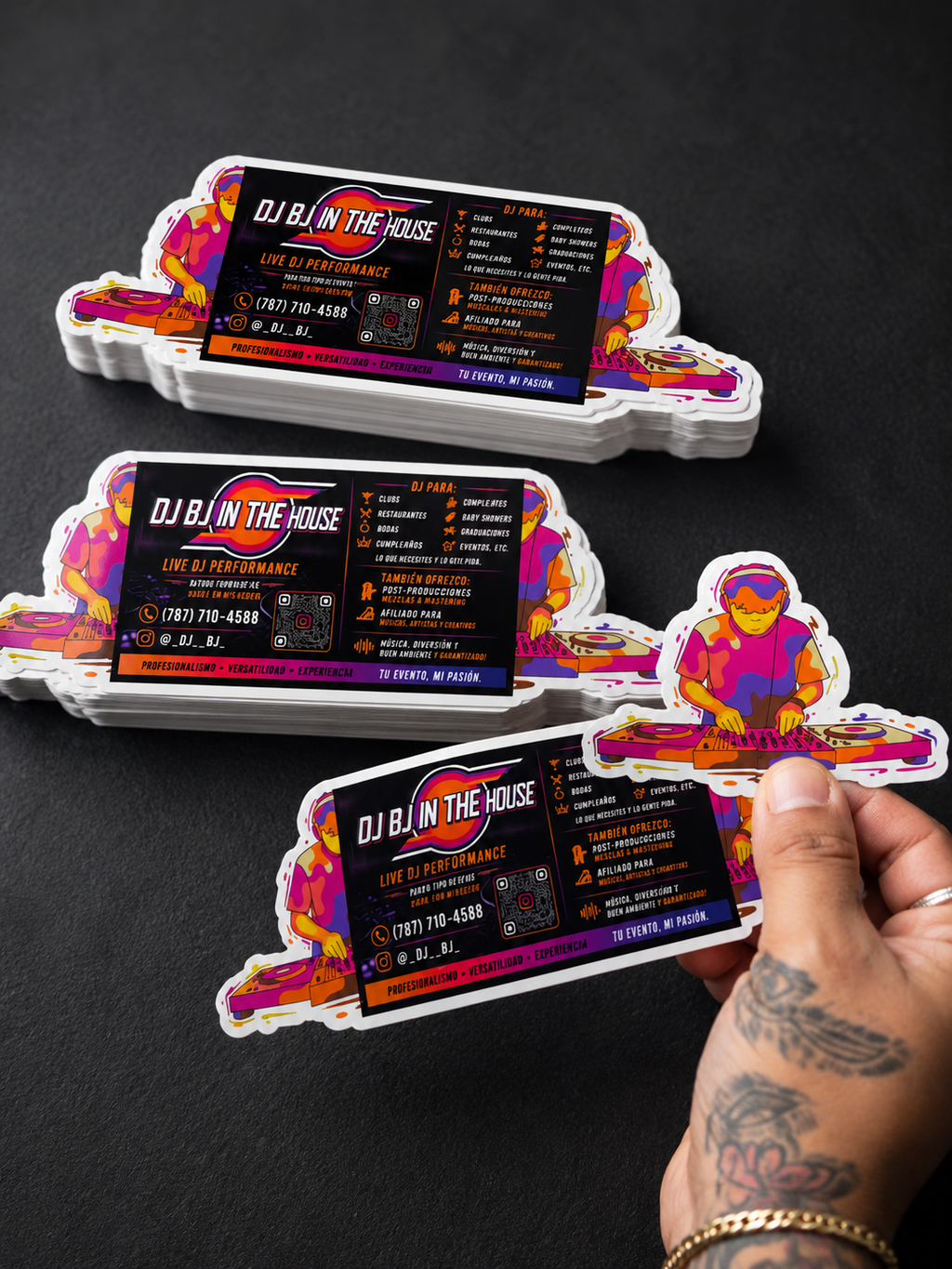 Tarjetas de presentación plegables